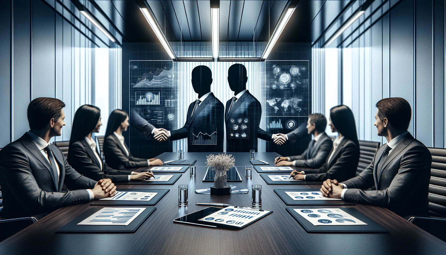 Erfolgreiche Finanzberatung - Beratungsgespräch zwischen Finanzberater und Klient