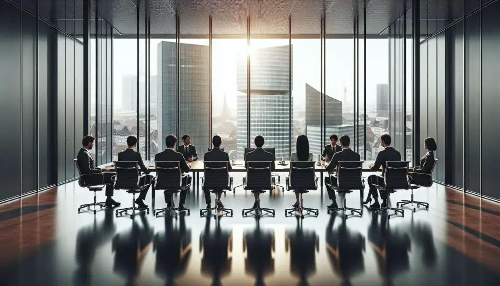 Finanzberater Karriere DVAG Karlsruhe - Professionelles Beratungsgespräch im modernen Büro