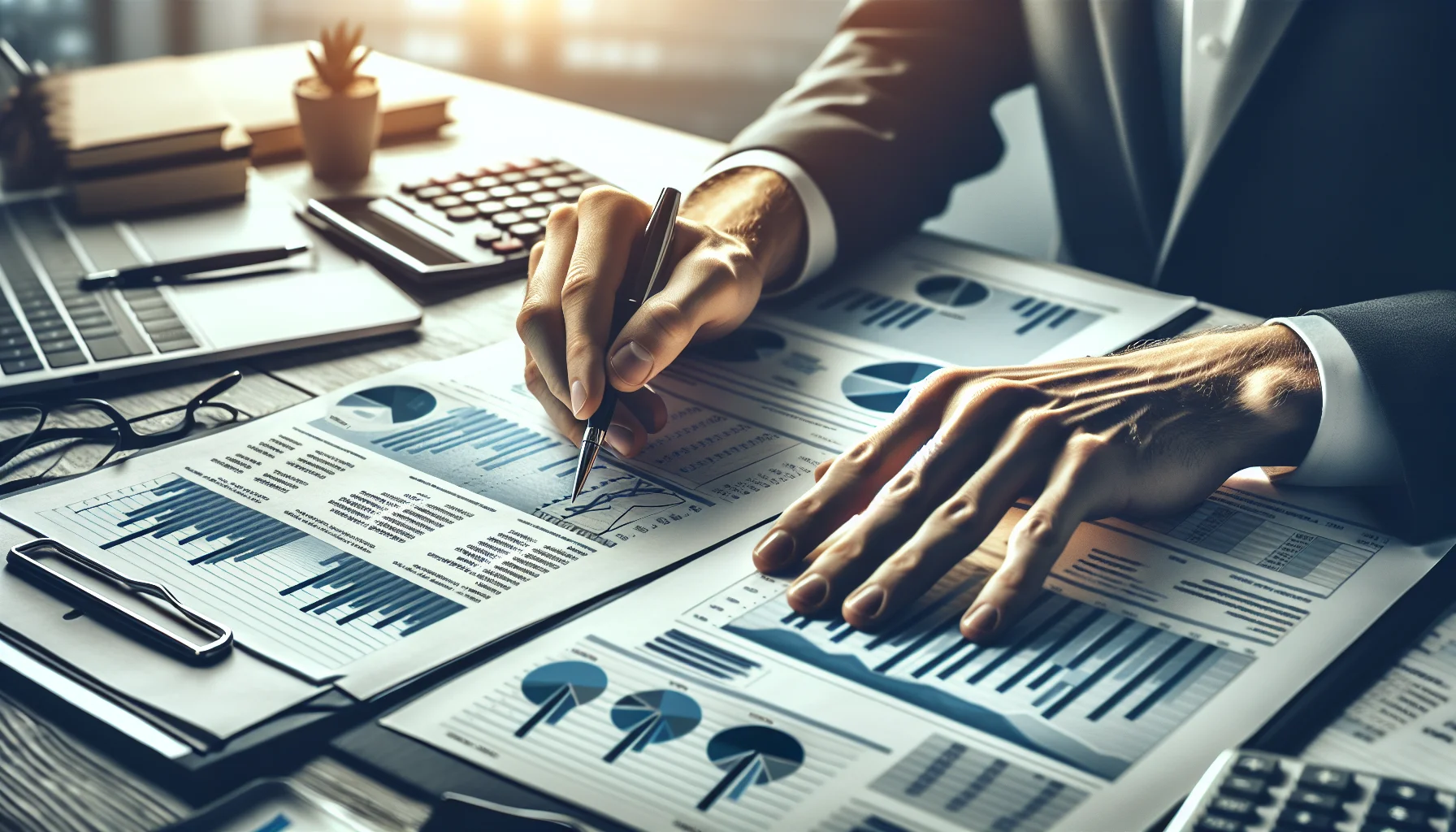 Finanzberatung Ausbildung Karlsruhe - Detailarbeit mit Finanzunterlagen und Analysen