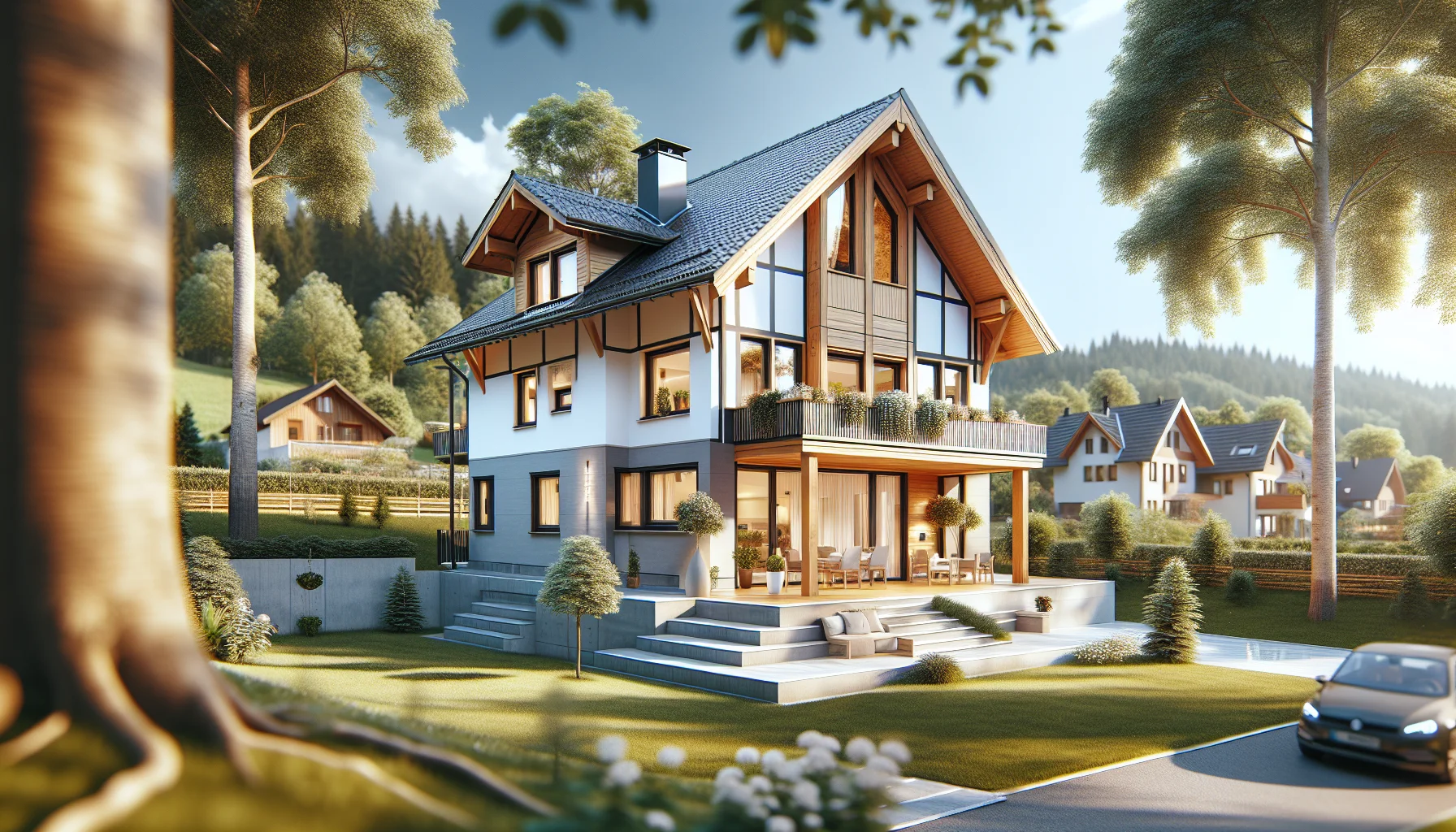 Modernes Eigenheim in Baden-Württemberg für Baufinanzierung 2026