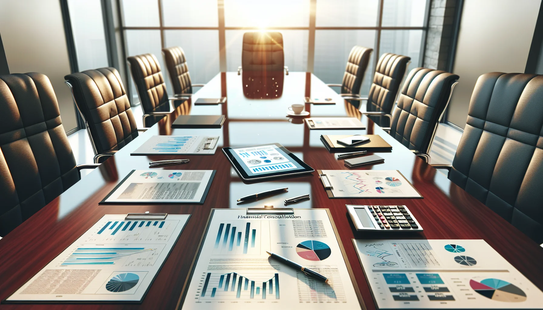 Professionelle Vermögensberatung in Karlsruhe - Beratungsgespräch mit Finanzunterlagen