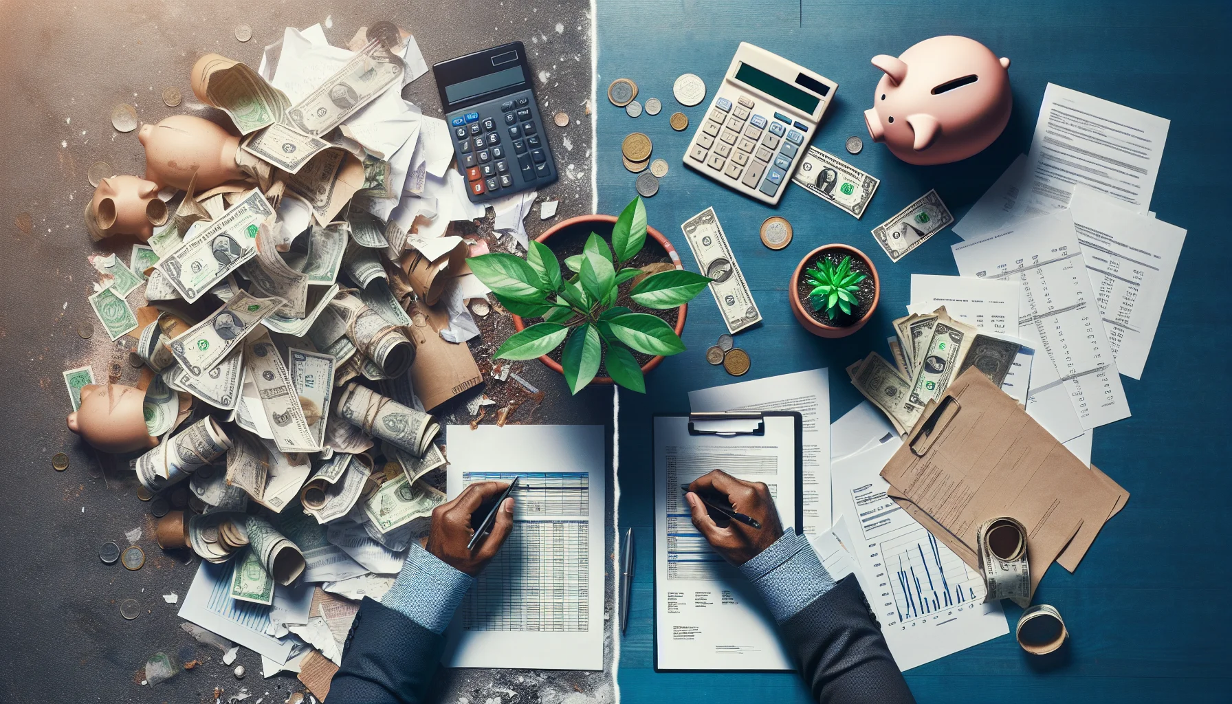 Vorher-Nachher Vergleich erfolgreicher Finanzplanung in Mannheim