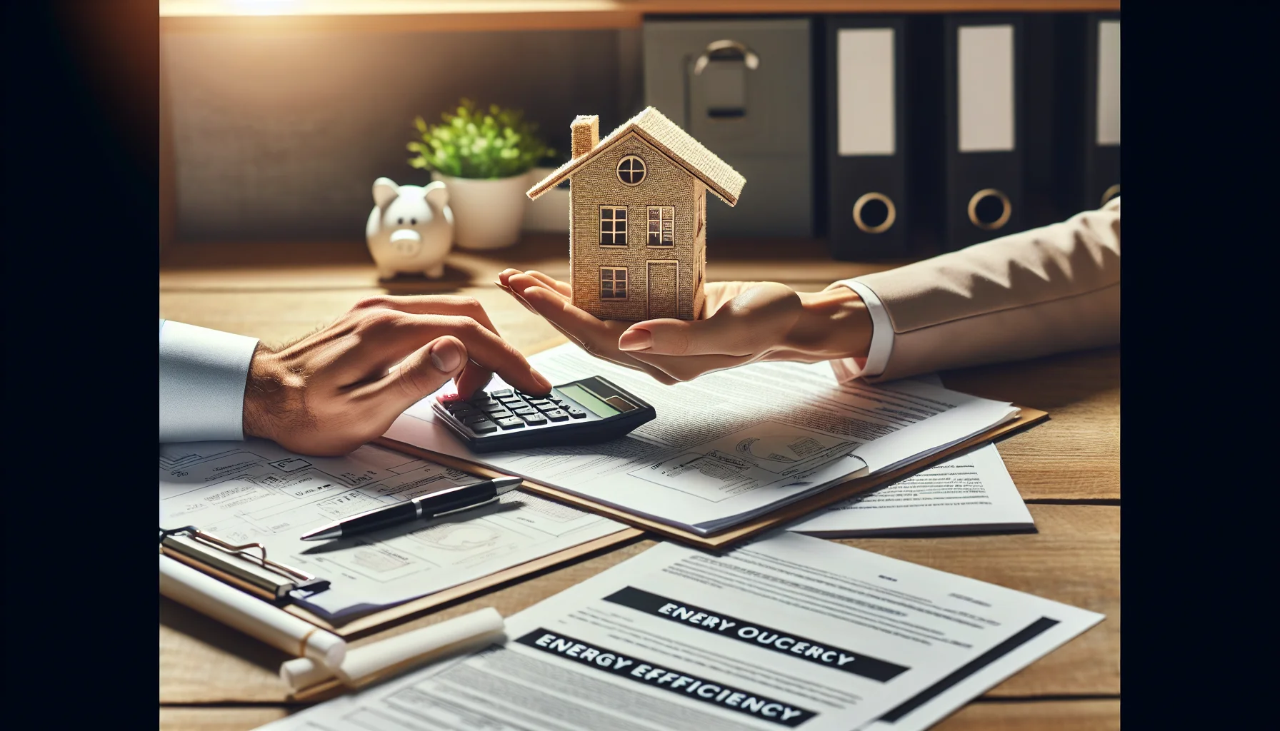 Baufinanzierung und Förderdokumente für KfW-Hausbau
