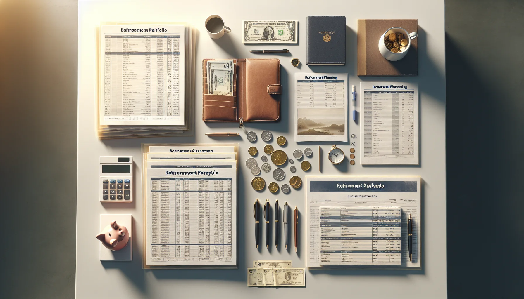 Übersicht verschiedener Altersvorsorge-Bausteine für eine sichere Rente in Karlsruhe