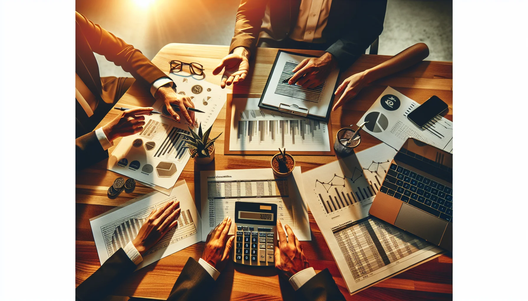 Vermögensberatung Karlsruhe - Professionelle Finanzberatung am Schreibtisch