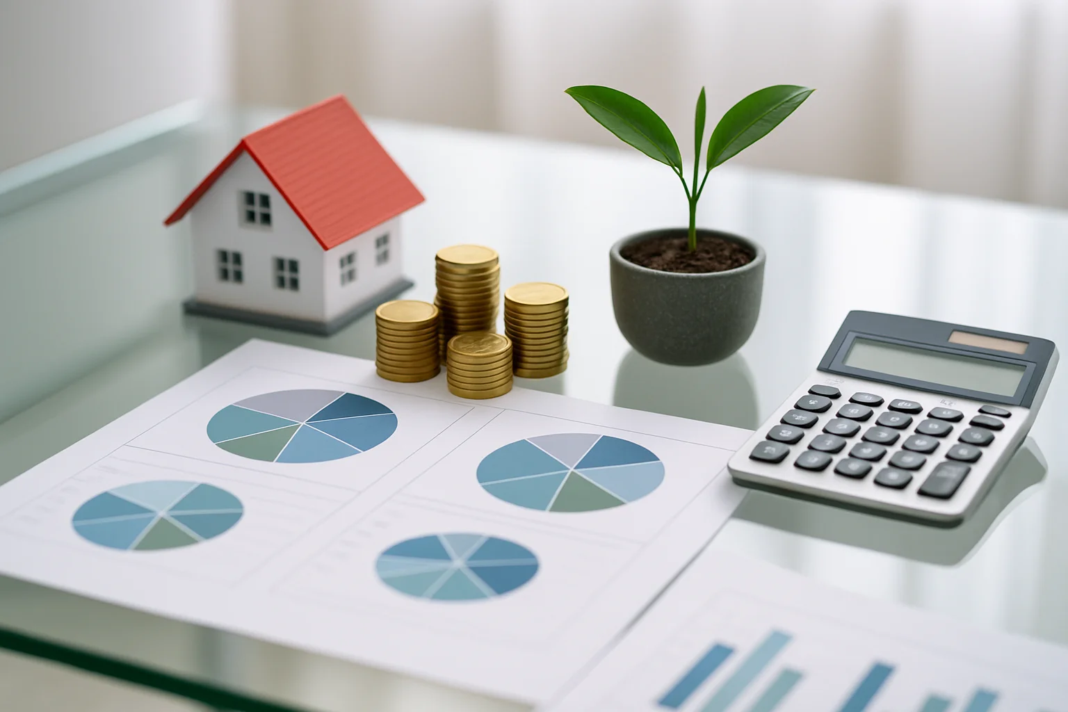 Übersicht eines diversifizierten Anlageportfolios mit Immobilien, Edelmetallen und Fonds für Heidelberger Anleger