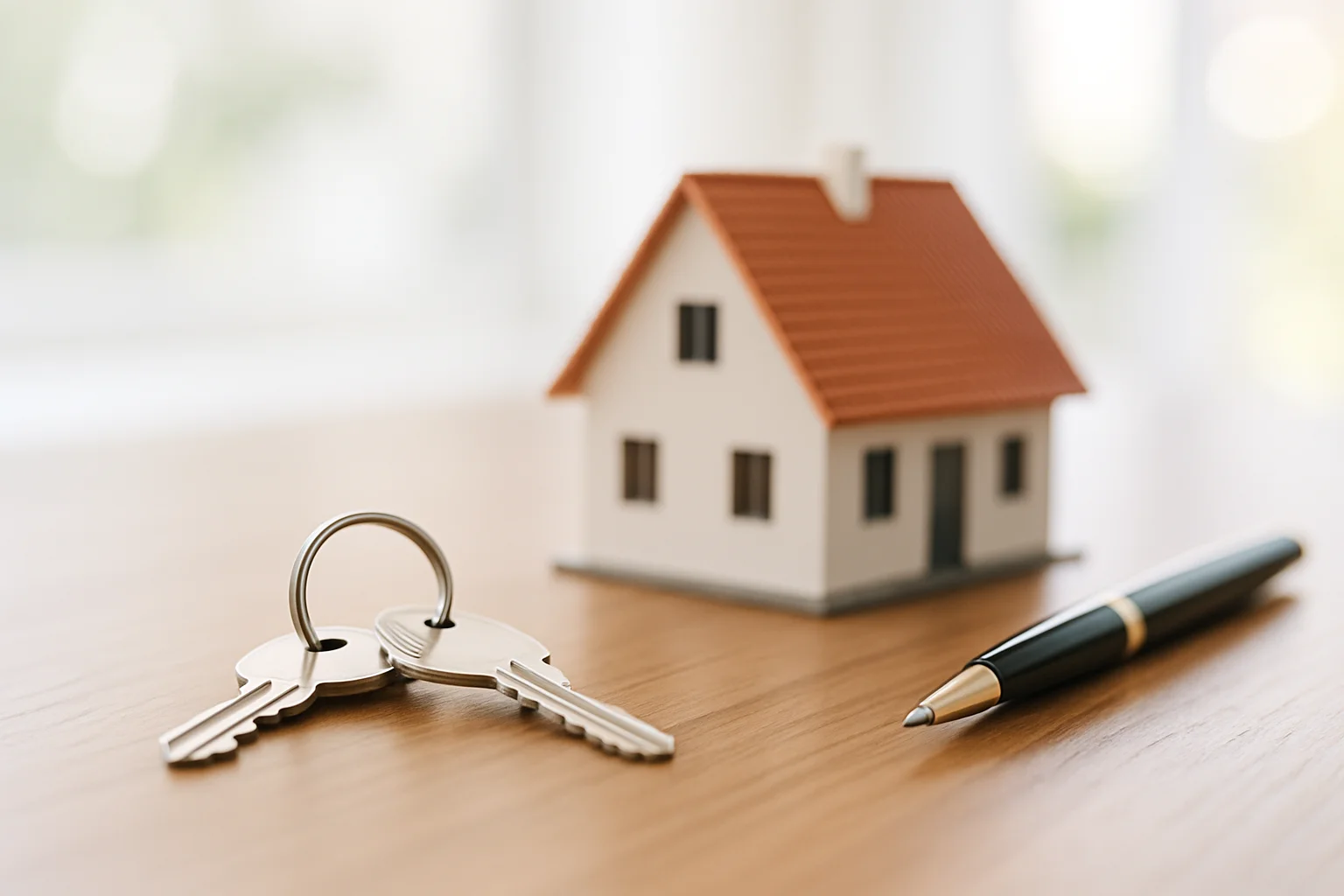 Schlüsselübergabe nach erfolgreicher Immobilienfinanzierung in Pforzheim